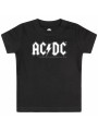ACDC maglietta per neonati/bambini nera  - (Logo)