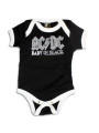 body bebè rock bambino AC/DC Baby in Black