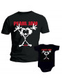 Duo Rockset t-shirt per papà Pearl Jam e Body Bebè Pearl Jam