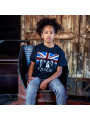 T-shirt bambini Queen England Flag fotoshoot