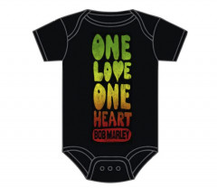 body bebè rock bambino Bob Marley One Love One Heart