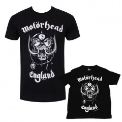 Duo Rockset t-shirt per papà Motörhead e t-shirt bambino