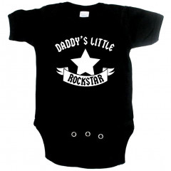 Body bebè Rock daddys little rockstar