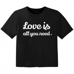 T-shirt Bambini Cool love is all you need