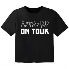 T-shirt Bambino Metal metal kid on tour