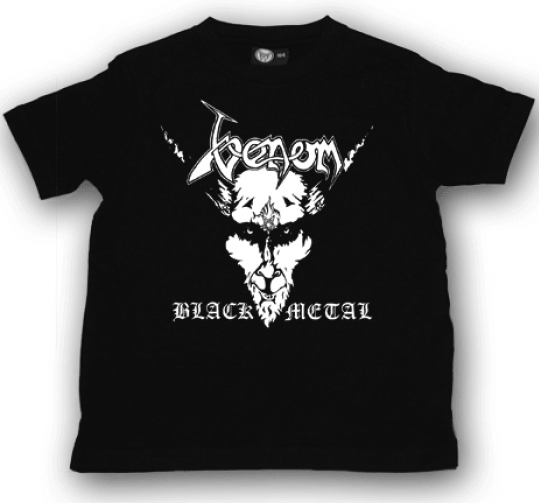 T-shirt bambini Venom Black Metal Venom