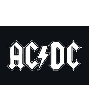Body bebè AC/DC White Logo 