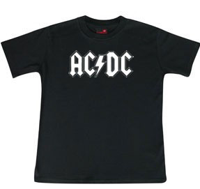 T-shirt bambini AC/DC Logo white AC/DC