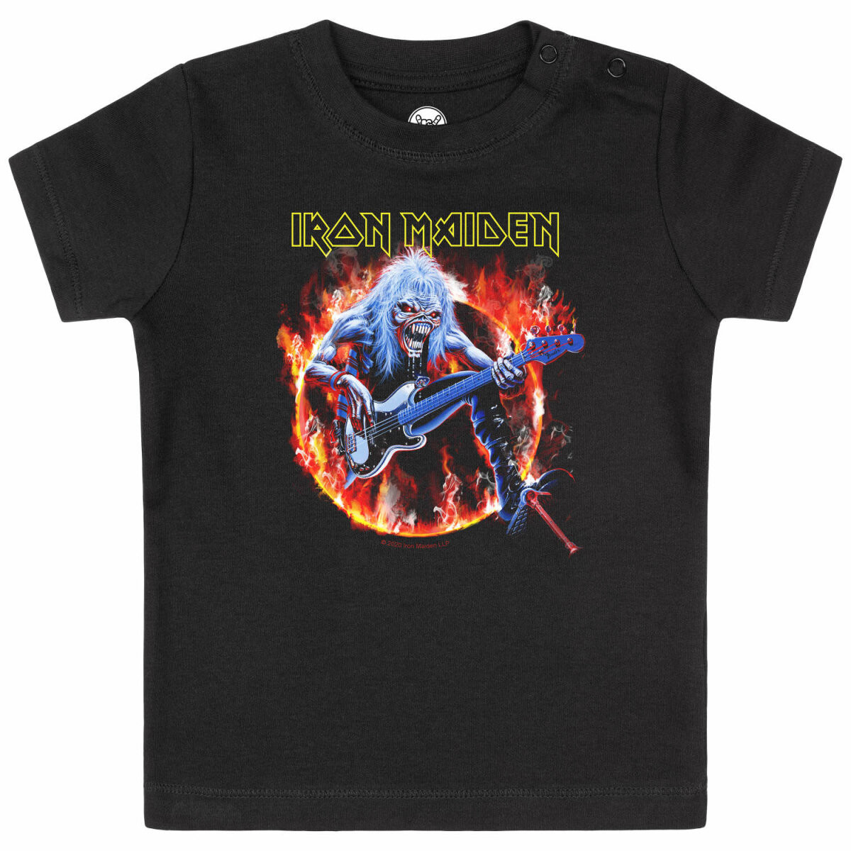 Maglietta per neonato Iron Maiden - (Fear Live Flame)
