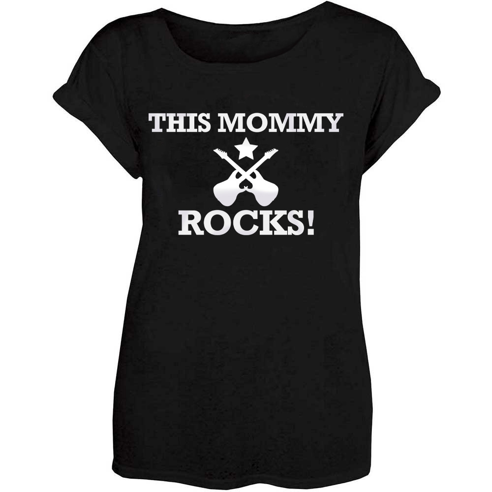 Mamma T-shirt This Mommy Rocks