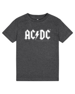 ACDC T-shirt per bambini Grigio Antracite - (Logo)