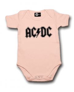 Body bebè AC/DC Logo Pink – body bebe rock