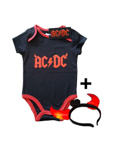 Body Devil Horns bebè AC/DC