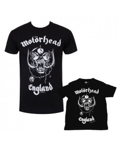 Duo Rockset t-shirt per papà Motörhead e t-shirt bambino