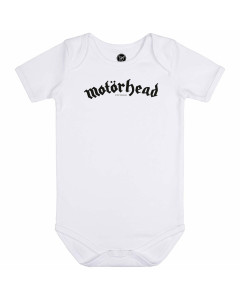 Motorhead Baby Grow White - (logo)
