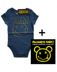 Idea regalo Body bebè Nirvana Smiley & Rockabye Baby Nirvana