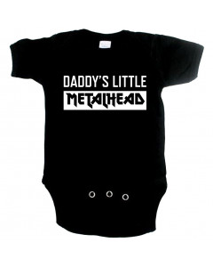 Body bebè Metal daddys little metal head
