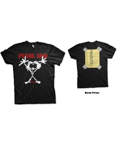 Pearl Jam Unisex Volwassen T-Shirt - (Stickman)