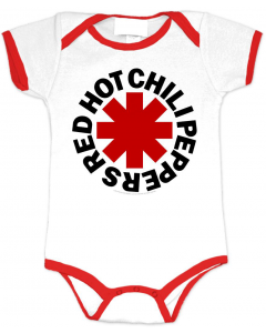 Body bebè Red Hot Chili Peppers White/Red