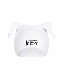 Slayer Baby cap white - (Logo black) Onesize
