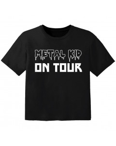T-shirt Bambini metal kid on tour