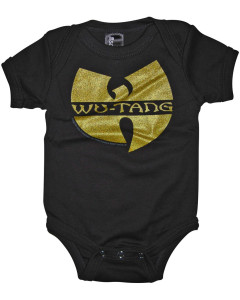 Body per neonato Wu-tang Clan- (Logo glitterato)